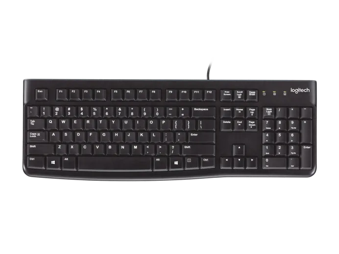 Teclado Office Logitech K120 Preto - Cod: 2625